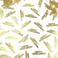 Gold Happy Graduation Confetti, Glitter Graduation Decorations 2026, Congrats Grad Confetti for Class of 2026 Grad Party Decorations 120 PCS.