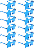 12 Pairs Star Sunglasses Bulk 4th of July Star Glasses Rimless Patriotic Fourth of July Star Shaped Party Sunglasses
