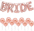 KatchOn, Bride Balloons Rose Gold Set - 16 Inch, Pack of 15 | Bachelorette Party Decorations | Rose Gold Bride Balloon | Bridal Shower Decorations, Bachelorette Balloons