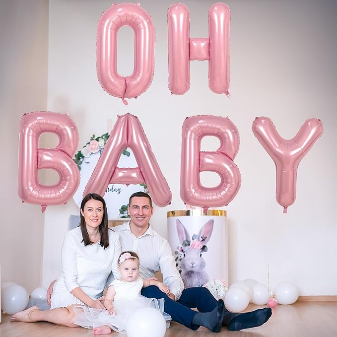 40" Giant Pastel Pink Letter Balloon X, Lager Foil Balloons Pearl Pink Alphabet X, Light Pink Letter X for Girls, Mylar Letter Customize X Balloons for Women Birthday Party Decorations Supplies