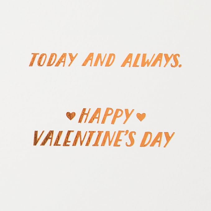 Hallmark Inappropriate Valentine's Day Card for Adult (Love the Bleep Outta You) for Friend, Boyfriend, Girlfriend, Spouse