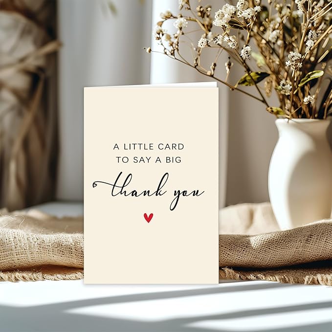 Funny Thank You Card Gifts for Men Women, Bets Appreciation Gifts Card for Boss Teacher Doctor Coach Coworker Friends