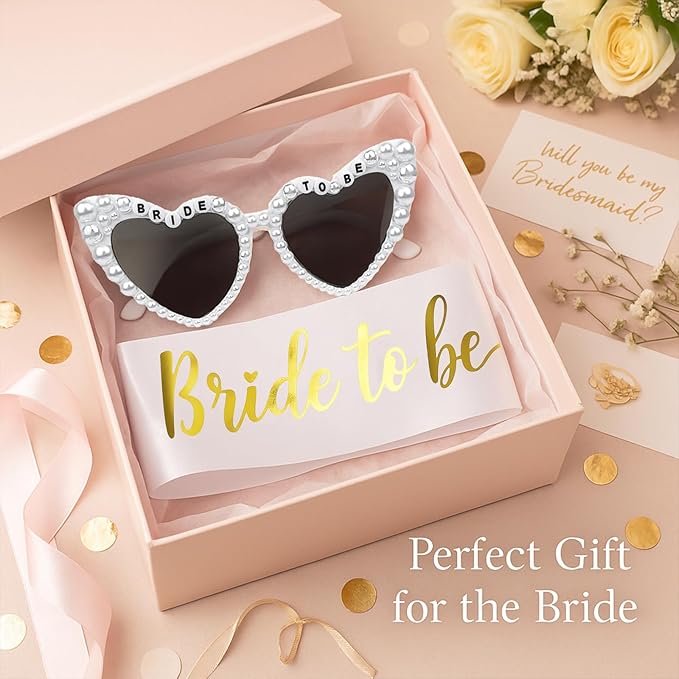 Bride to Be Veil for Bachelorette Party, Bridal Shower, Wedding Morning, Engagement Photo Accessory