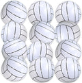 TURNMEON 12 Pack Inflatable Volleyball Beach Balls 16 Inch Beach Ball for Summer Party,Sports Ball Swimming Pool Game for Adult Pool Toys for Pool Beach Outdoor Indoor School