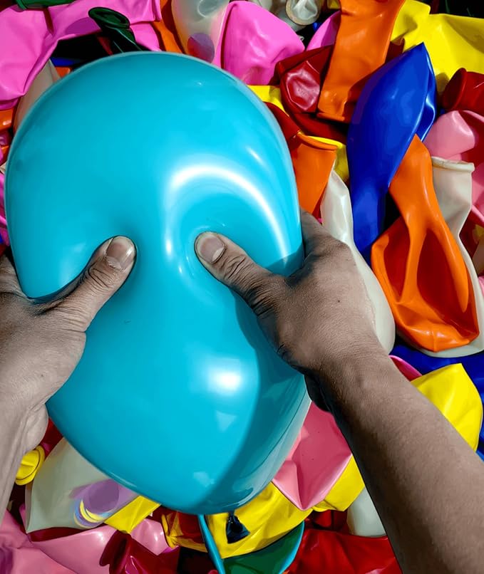 100 Pcs Assorted Colors Balloons 12 inch and 10 Pcs Confetti Balloon - Use for Birthday, Wedding, Baby Shower, Birthday Party Balloons Decorations