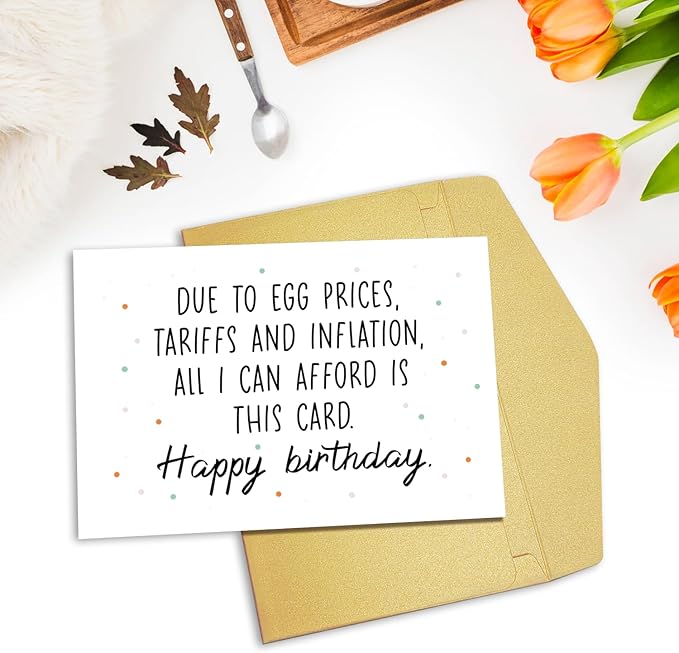 Funny Birthday Card, Hilarious Birthday Card&Gift for Women, Men, Dad, Mom, Coworker, Boss, Bestie, Sister, Brother. Unique Birthday Decor for Him Her