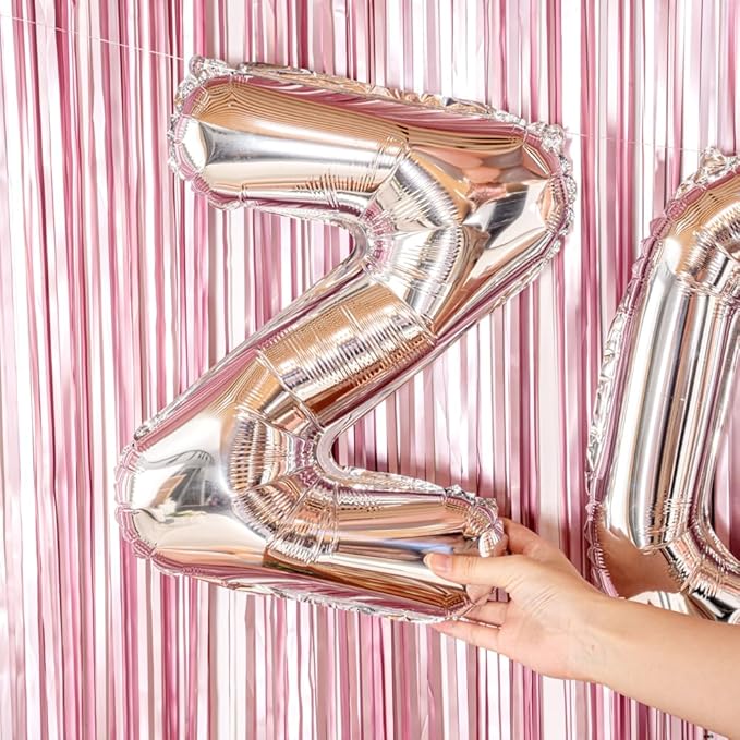 Restaurantware-Balloonify 16 Inch Letter Balloon, 1 Alphabet Party Balloon - Letter Z, Self-Sealing, Silver Foil Mylar Finish, Hanging Loop, Decoration For Birthday, Wedding, Or Graduation