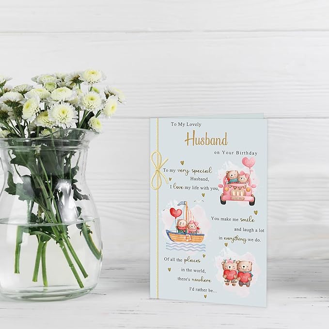 Funny Birthday Card Gifts for Men Husband Boyfriend, Perfect Mens Birthday Gifts Ideas, Bday Decorations for Men