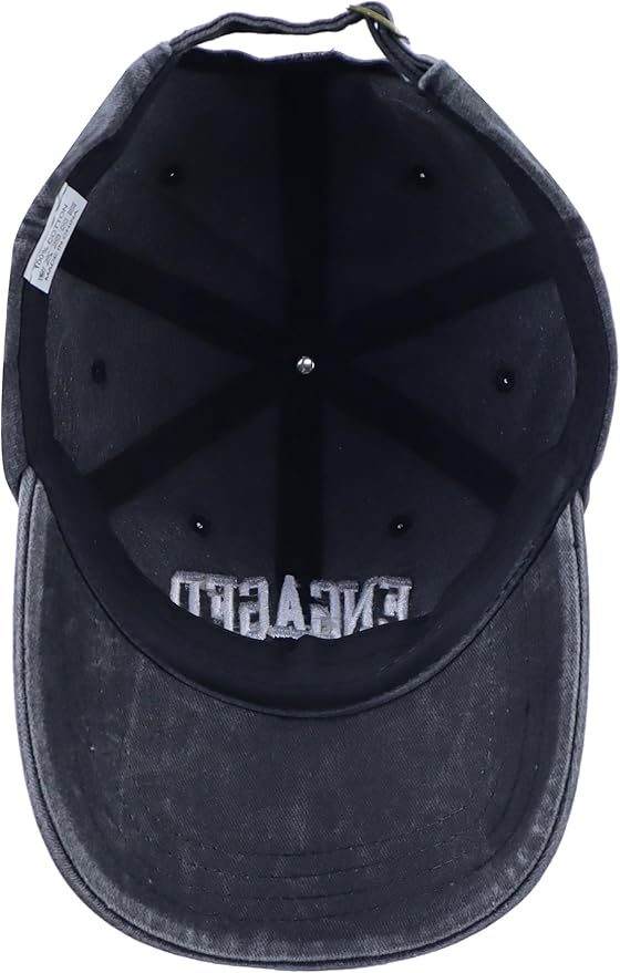 Engaged Est 2026 Hat for Women Men, Adjustable Embroidered Cotton Newlyweds Couples Baseball Cap