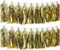30pcs Paper Tassels Garland Banner Tissue Paper Tassel DIY Hanging Paper Decorations Party Tassel Garland Decor Baby Shower Nursery Wedding Festival Baby Shower Decoration(30, Gold)