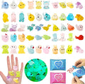 100 Pcs Blind Bags Mystery Mini Resin Animals Glow in the Dark Figurines, Mini Figures Mystery Bag for DIY Crafts, Fairy Garden Decor, Dollhouse Accessories, Party Favors, for Kids