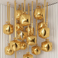 20 Set Large Metallic Silver Square Foil Balloons 22 Inch 4d Giant Silver Square Foil Balloons Set with Ribbions for Graduation Birthday Wedding Engagement Party Ceiling Decorations