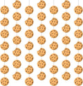 Xinnun Cookie Party Decorations Chocolate Chip Cookie Garlands Banners Cutouts Ribbon Streamers for Street Theme Birthday Baby Shower Party Decorations Supplies
