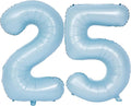 40 In Matte Blue Number Balloons Helium Foil Mylar Balloon Birthday Party banquet Decoration Digital 25