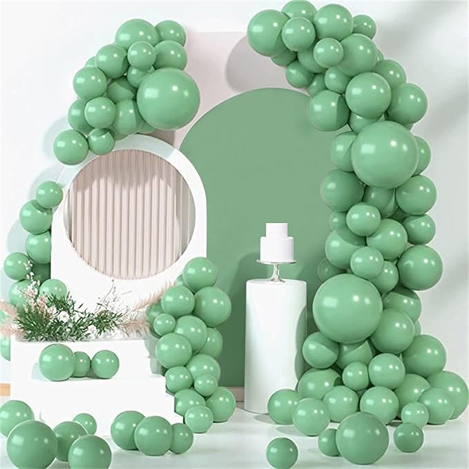 Arch Covers,Arch Backdrop Stand Fitted Cover for Wedding Birthday Party Ceremony Banquet Decoration(6.6FT,Mint Green,Cover Only)