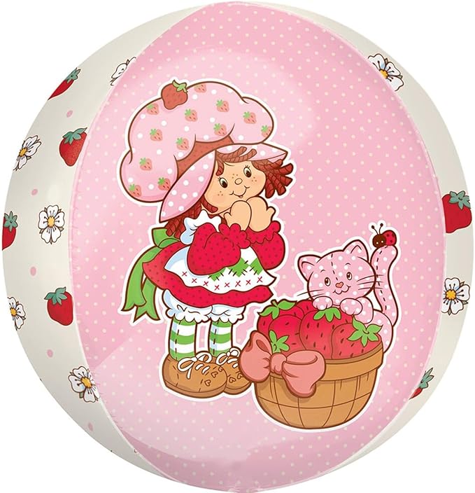 Anagram Birthday Party Supplies Strawberry Girl Shortcake 6pc Balloon Bouquet Decorations