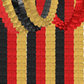 Red Gold Black Birthday Party-Decorations - Garland Streamers Graduation Decorations 2026, Casino-Theme Game Movie Night Wedding Birthday Baby Bridal Shower Paper Banner Decor Supplies Garsellen