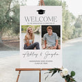 My4gifts Graduation Party Welcome Sign with Photo, Greenery Grad Poster, Personalized Graduation Decor, Class of 2025 Welcome Board, Senior Party Sign, Custom Grad Celebration Sign - 23