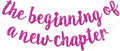BEISHIDA The Beginning of A New Chapter Banner, Farewell party decorations,Graduation Sign 2026 Banner,Happy retirement Supplies,Going away party Sign Garland,Graduation banner Rose Red