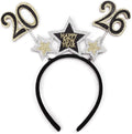 Needzo 2026 New Years Headband, Outfit Accessory, NYE 2026 Party Supplies and Favors, One Size Fits Most