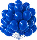 PartyWoo Royal Blue Balloons 50 pcs 12 Inch Matte Dark Blue Latex Helium Balloons for Graduation Independence Day Memorial Day Baseball Baby Shower Gender Reveal Birthday Party Decorations Blue-Y59
