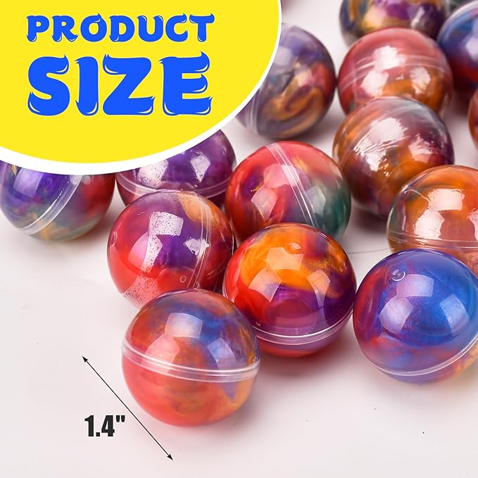 36 Pack Galaxy Slime Ball Kit - Easter Basket Stuffers for Teens Boys Girls Funny Easter Gifts Slime Party Favors for Kids Classroom Reward Stress Relief Toys Goodie Bag Stuffers Valentines Day Gifts