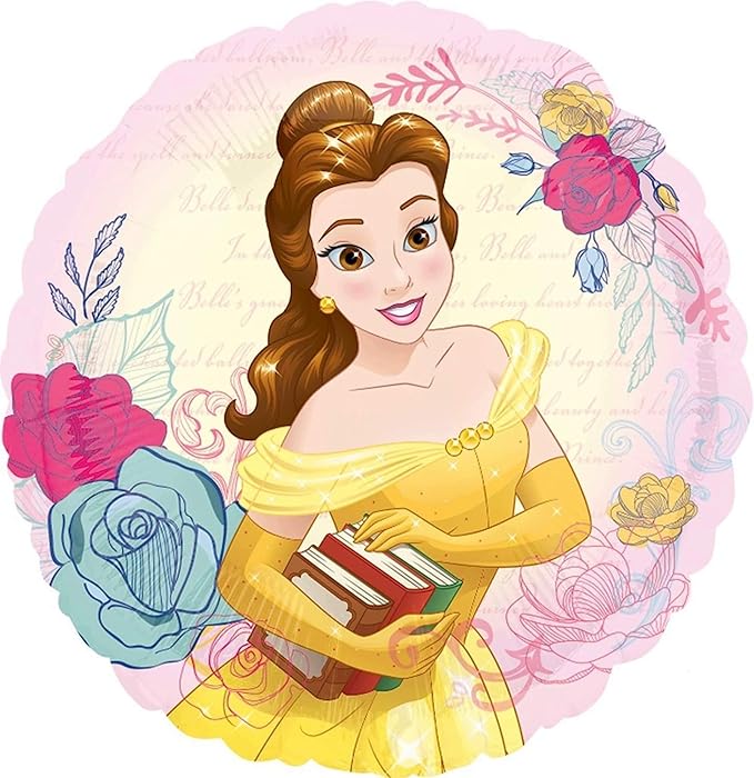 Beauty and the Beast Birthday Party Supplies Princess Belle Balloon Bouquet Decorations