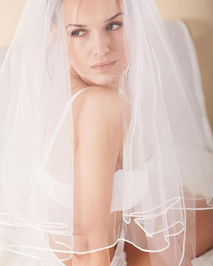 Bride To Be Sash and Bride Veil White for Bachelorette Party, Bach Party Favors Accessory, Bridal Vei and Sash Set