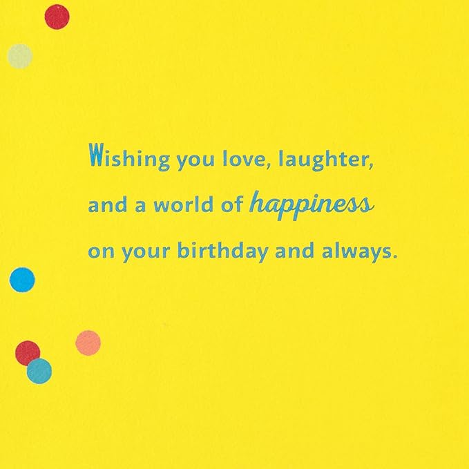 Hallmark Birthday Card (Happy You Day)