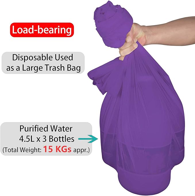 PARTY ULYJA Purple Plastic Tablecloths 2 Pack Disposable Table Covers 84 Inch Circle Bridal Shower PEVA Violet Table Cloths for BBQ Picnic Birthday Wedding Banquet Parties 6 ft Round Table Use