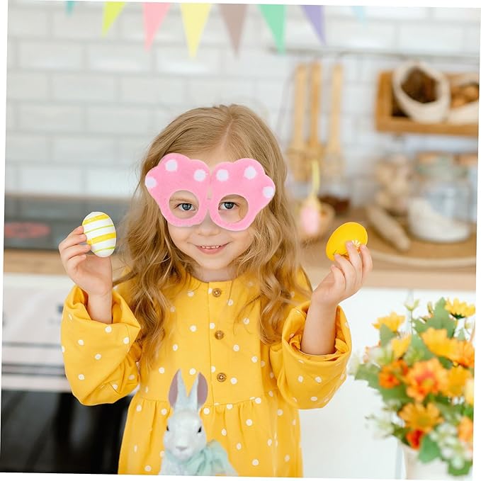 Easter Bunny Paw Glasses Fun Decorative Frames for Boys and Girls for Easter Parties Photo Booth Props and Festive Celebrations Comfortable and Multiuse Design
