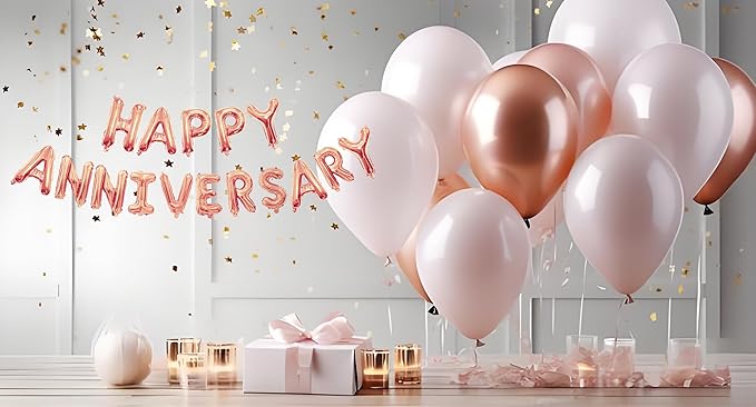 Happy Anniversary Balloon Combination Happy Party Decoration Wedding Decoration
