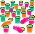 ArtCreativity Mini Noise Putty for Kids - Bulk Pack of 48 Slime - Assorted Vibrant Colors, Birthday Party Favors, Goodie Bag Stuffers, Piñata Filler, Funny Prank Toy, for Boys and Girls