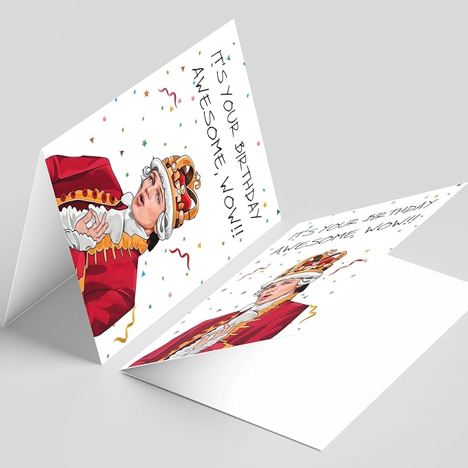 PIUST Hamilton Birthday Card, King George III Birthday Card, Hamilton The Musical Birthday card, It's your birthday, Awesome, wow!(72)