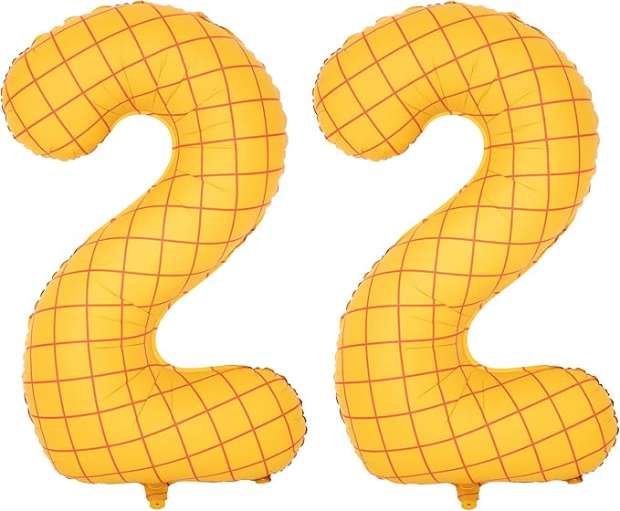 40-Inch Large Number Balloon Toy Inspired Story Matte Yellow Birthday Balloon Western Rodeo Party Supplies Boy Girl Story Anniversary Kids Birthday Party Cowboy Farm Themed Baby Welcome Decorations