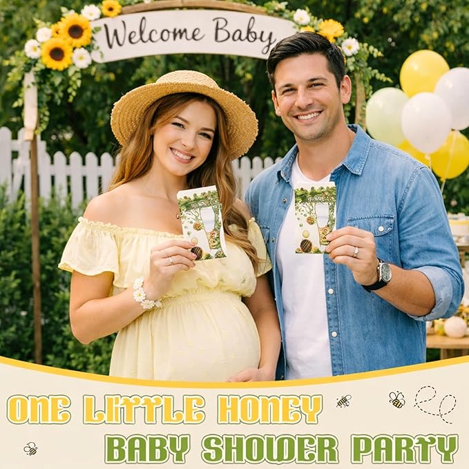 30 Pack One Little Honey Baby Shower Games Prizes Party Gifts Bulk Lip Balms Favors for Winners Adults Guests Gender Reveal Party Favors Decorations Baby Shower Souvenirs Gift Bags Stuffers