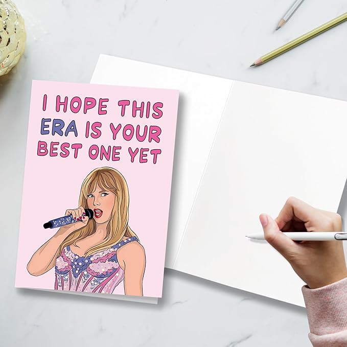 Daughter Birthday Card, Birthday Gifts, Birthday Card for Sister, I Hope This Era Is The Best for You, for Your Son | Daughter | Brother | Sister | Best Friend