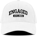 Bridal Shower Gifts for Bride Mother and Father, Adjustable Bride Hat for Wedding Engagement Bachelorette Party