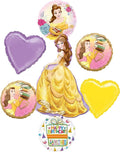 Beauty and the Beast Birthday Party Supplies Princess Belle Balloon Bouquet Decorations