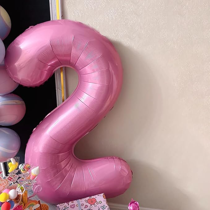 40 Inch Pink Number 29 Digital Balloon,Jumbo Mylar Foil Helium Balloon for 29 Balloons for Birthday Party,Wedding Anniversary Party Decorations