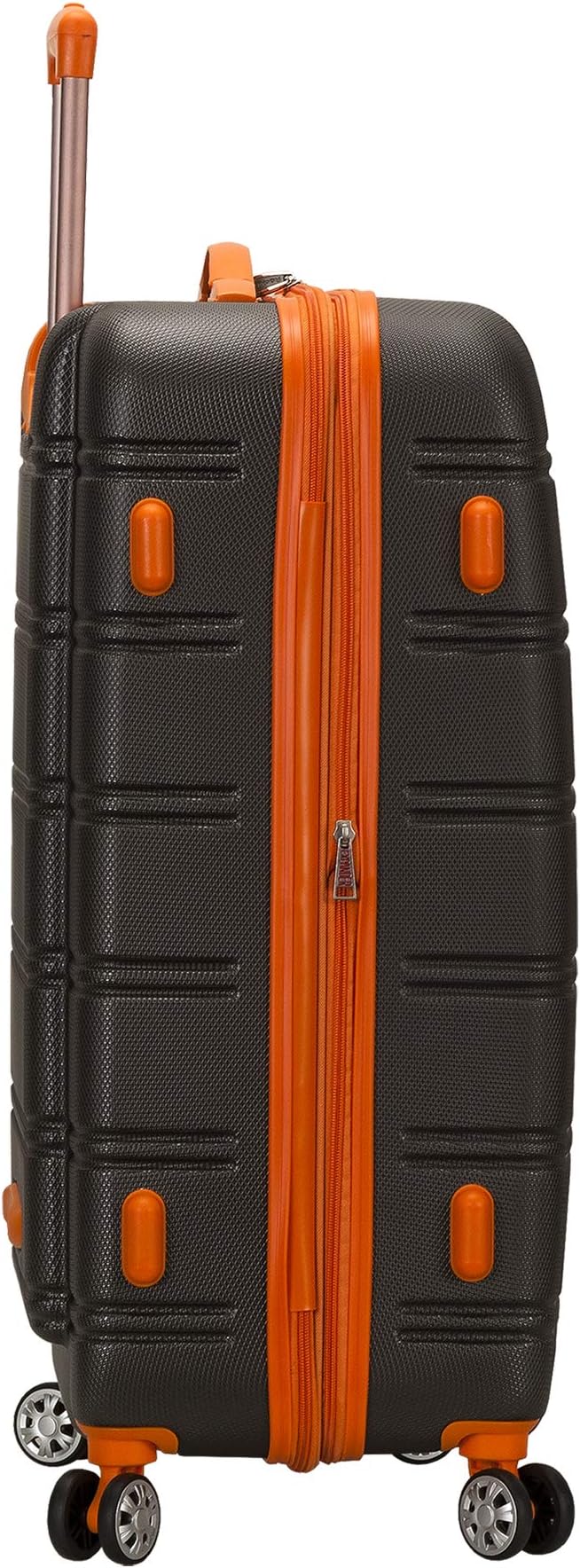 Rockland Melbourne Hardside 3 Piece Expandable Spinner Wheel Luggage Set, (20"/24"/28"), Charcoal