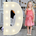 3FT Marquee Light Up Letters D, Big Marquee Letter for Baby Shower Birthday Engagement Wedding Marry Me Party Decor