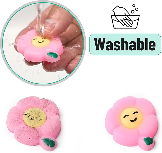 Mr. Pen- Easter Squishy Toys for Kids, 48 Pack, Washable Twistable Stretchy Squishies Bulk, Soft Stress Relief Sensory Toys for Squeezing, Easter Egg Fillers, Party Favors & Classroom Rewards