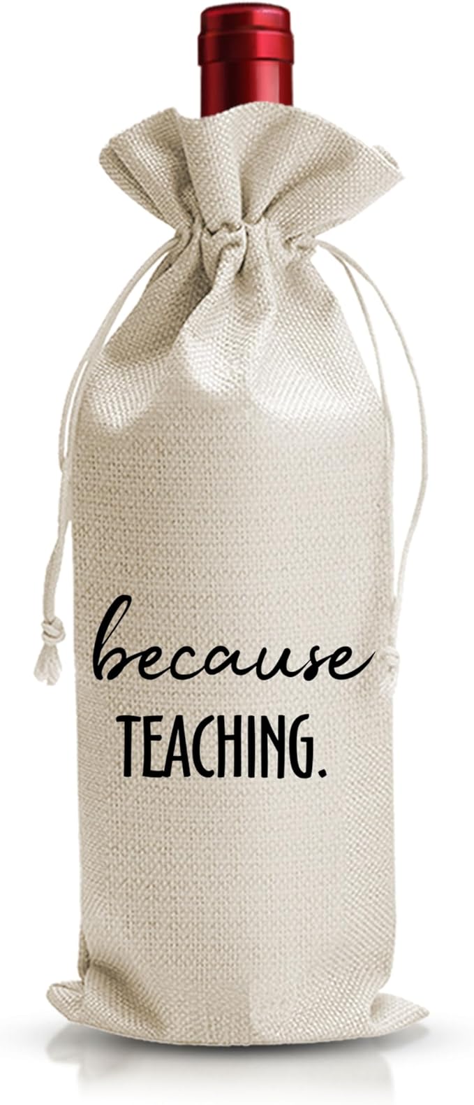 Teacher Appreciation Gifts Wine Bag, Teacher's Day Gifts, Thank You Gifts for Coworkers Colleagues, Personalized Teacher Gift, End of Year Favors for Teacher, Graduation Party Favor