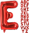 Lovoir 40 Inch Large Red Letter E Balloons Big Size Jumbo Mylar Foil Helium Balloon for Birthday Party Celebration Decorations Alphabet Red E