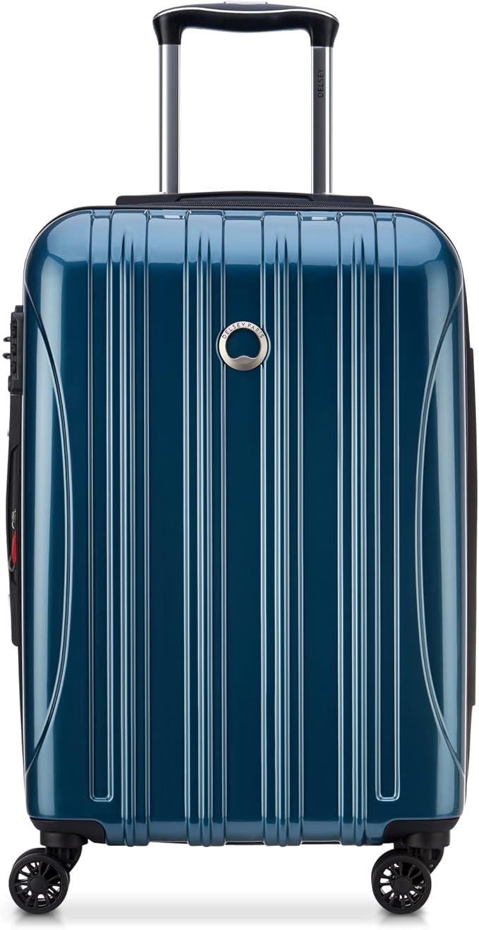 DELSEY PARIS Helium Aero Hardside Expandable Luggage with Spinner Wheels, Teal, 2-Piece Set (21/28)