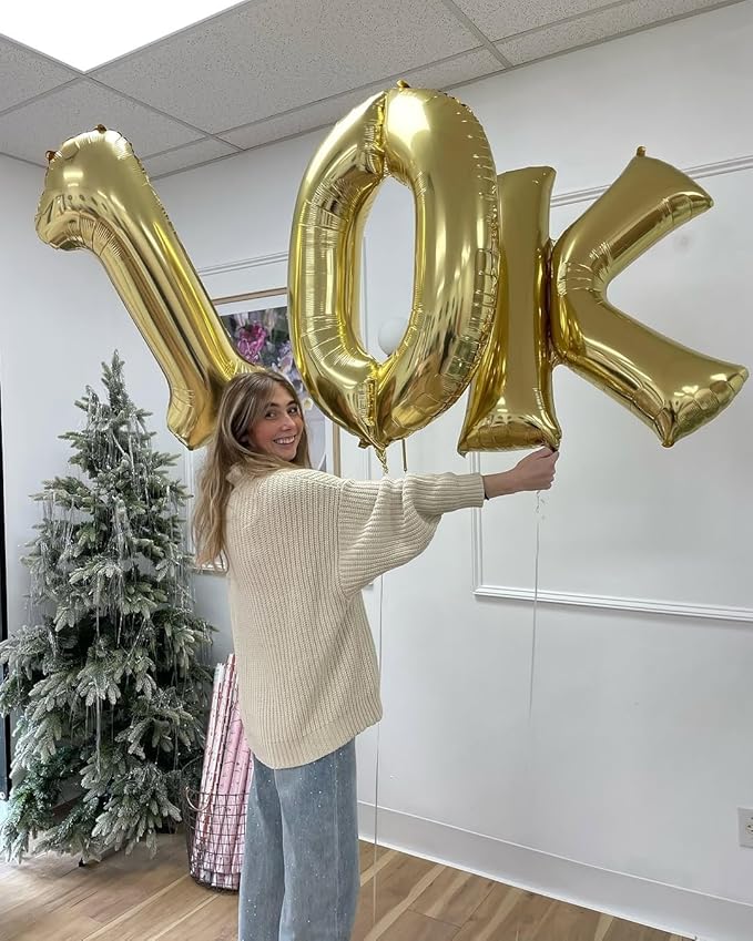 Champagne Gold 8 Balloon, Number Balloons 40 Inch, Light Gold 8th Birthday Decorations for Girls, Birthday Balloons, Light Gold Party Supplies, Number 8 Balloon