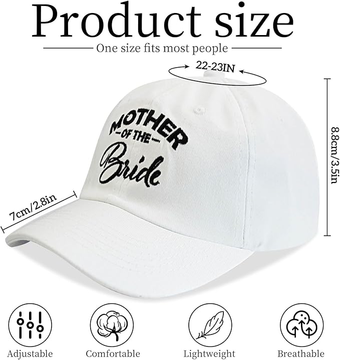 Embroidered Baseball Cap Women Men Engagement Anniversary Honeymoon Wedding Gifts Newlyweds Couples Adjustable Hats