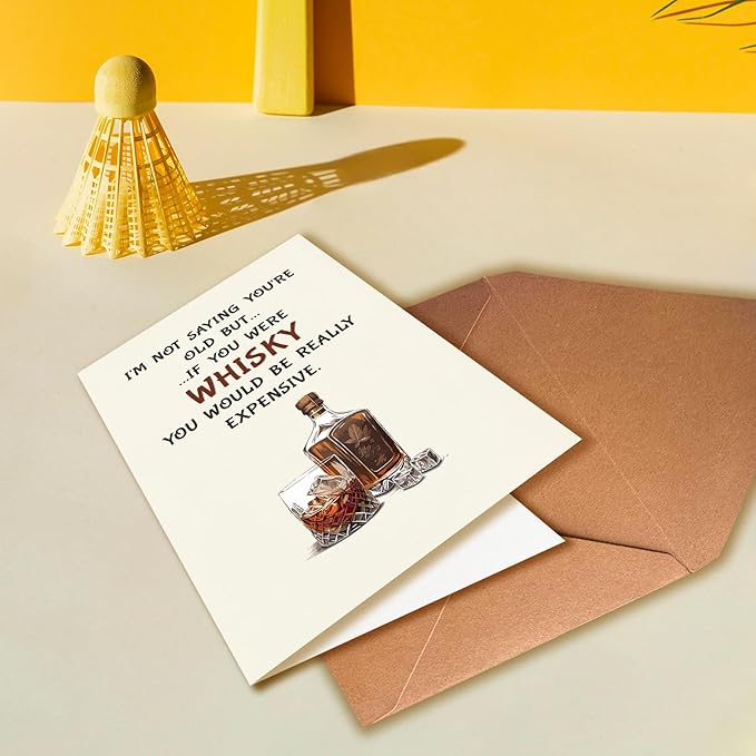Funny Birthday Card for Men | Women, Funny 70th Birthday Cards for Women, Brother Birthday Card from Sister, Adult Humor Cards