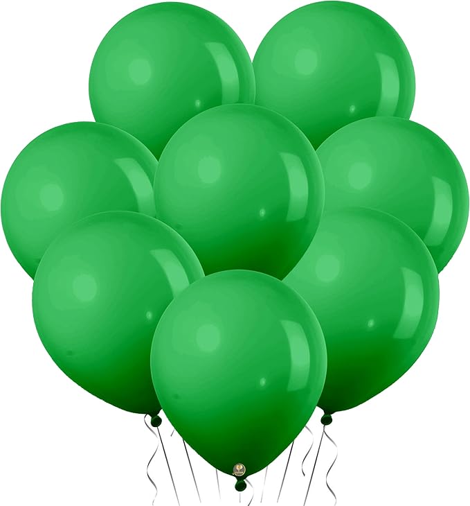 AFTERLOON® Biodegradable Mini Balloons 100 pcs Light Green 5 Inch, Matte Color Thickened Extra Strong Latex Helium Float, Baby Shower Gender Reveal Garland Arch Wedding Birthday Party Decorations